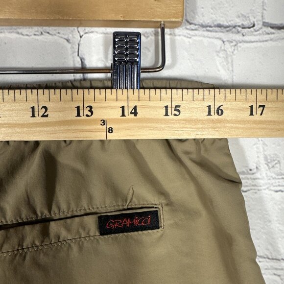Gramicci Pants Women’s Size L Tan Beige Belted Climbing Nylon Roll Up W-0112JX - Picture 5 of 13